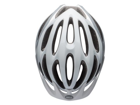 Kask mtb BELL TRAVERSE gloss white silver roz. Uniwersalny (54-61 cm) (NEW 2025)