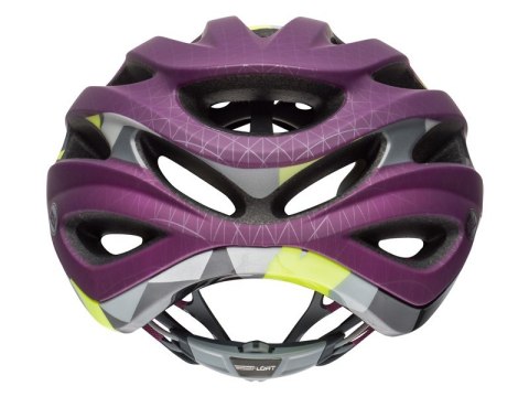 Kask szosowy BELL FORMULA matte plum deco roz. L (58-62 cm) (WYPRZEDAŻ -60%)