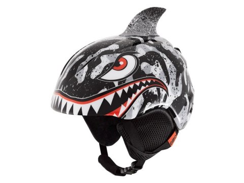 Kask zimowy GIRO LAUNCH PLUS black grey tiger shark roz. XS (48.5-52 cm) (NEW 2023/2024)