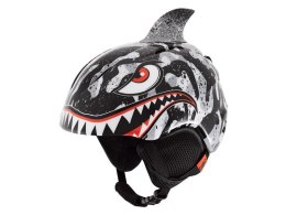Kask zimowy GIRO LAUNCH PLUS black grey tiger shark roz. S (52-55.5 cm) (NEW 2023/2024)