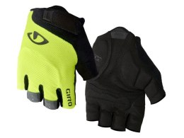 Rękawiczki męskie GIRO BRAVO GEL krótki palec highlight yellow roz. L (obwód dłoni 229-248 mm / dł. dłoni 189-199 mm) (NEW)