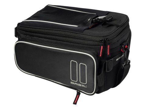 Torba na bagażnik BASIL SPORT DESIGN TRUNKBAG 7-15L, Universal Bridge System, wodoodporna czarna (NEW)