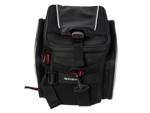 Torba na bagażnik BASIL SPORT DESIGN TRUNKBAG 7-15L, Universal Bridge System, wodoodporna czarna (NEW)