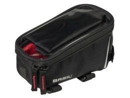 Torba na ramę BASIL SPORT DESIGN FRAME BAG + RAINCOVER 1L, wodoodporna czarna (NEW)