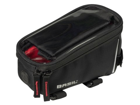 Torba na ramę BASIL SPORT DESIGN FRAME BAG + RAINCOVER 1L, wodoodporna czarna (NEW)