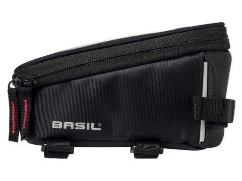 Torba na ramę BASIL SPORT DESIGN FRAME BAG + RAINCOVER 1L, wodoodporna czarna (NEW)
