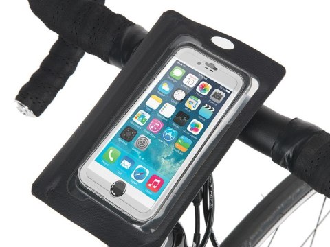 Torebka na telefon BLACKBURN wodoodporna czarna (NEW).