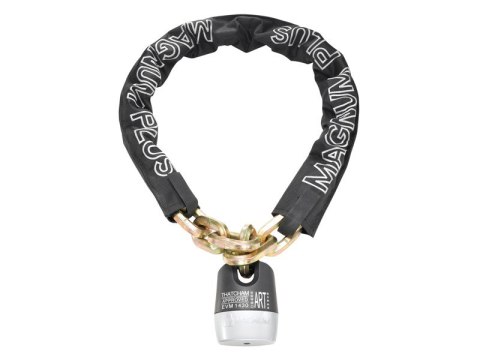 Zapięcie rowerowe MAGNUM 3004 ŁAŃCUCH - 12mm 110cm - 5 x Klucze z kodem + KŁÓDKA (NEW).