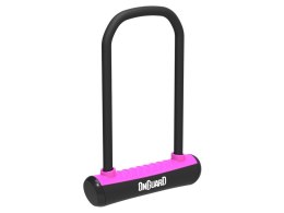 Zapięcie rowerowe ONGUARD NEON 8152PN U-LOCK - ⌀ 11mm, Wymiary: 115mm 292mm - uchwyt + 2 x Klucze Różowe (NEW)