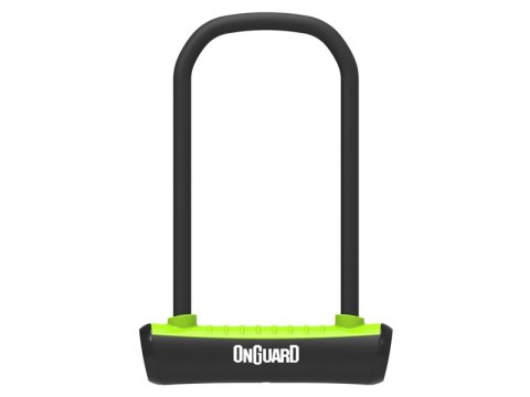 Zapięcie rowerowe ONGUARD NEON 8153GR U-LOCK - ⌀ 11mm, Wymiary:115mm 230mm - uchwyt + 2x Klucze Zielone (NEW)