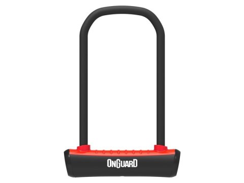 Zapięcie rowerowe ONGUARD NEON 8153RD U-LOCK - ⌀ 11mm, Wymiary:115mm 230mm - uchwyt + 2x Klucze Czerwone (NEW)