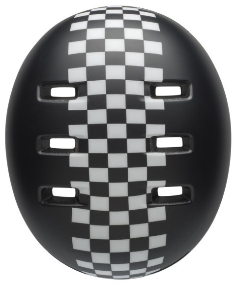 Kask dziecięcy BELL LIL RIPPER checkers matte black white roz. S (48-55 cm) (NEW 2025)