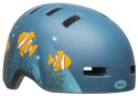 Kask dziecięcy BELL LIL RIPPER clown fish matte gray blue roz. XS (45-52 cm) (NEW 2025)