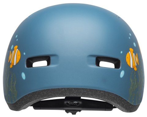 Kask dziecięcy BELL LIL RIPPER clown fish matte gray blue roz. XS (45-52 cm) (NEW 2025)