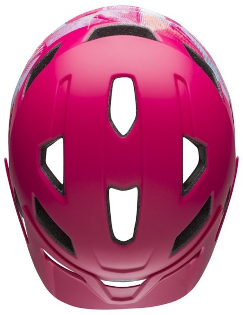 Kask dziecięcy BELL SIDETRACK gnarly matte berry roz. Uniwersalny (47-54 cm)