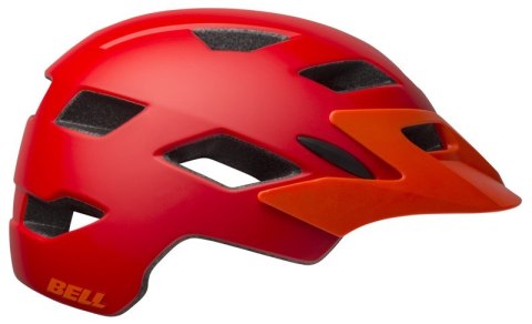 Kask dziecięcy BELL SIDETRACK matte red orange roz. Uniwersalny (47-54 cm) (NEW 2025)