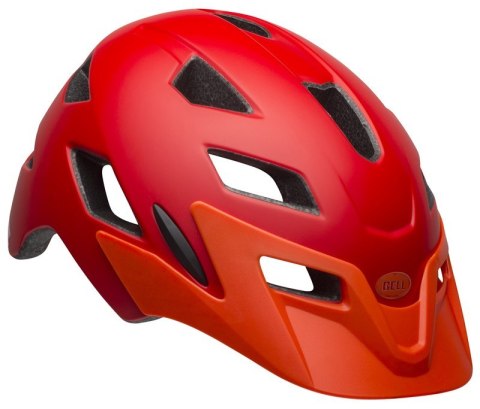 Kask dziecięcy BELL SIDETRACK matte red orange roz. Uniwersalny (47-54 cm) (NEW 2025)