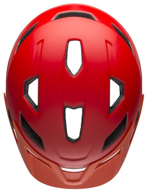 Kask dziecięcy BELL SIDETRACK matte red orange roz. Uniwersalny (47-54 cm) (NEW 2025)
