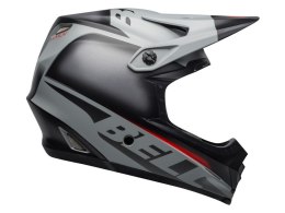 Kask full face BELL FULL-9 FUSION MIPS matte gloss black gray crimson roz. S (53-55 cm) (WYPRZEDAŻ -50%)