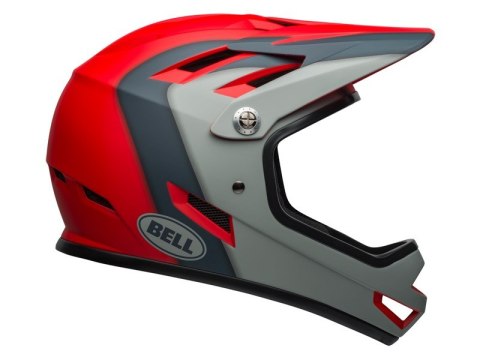 Kask full face BELL SANCTION presences matte crimson slate gray roz. M (55-57 cm)