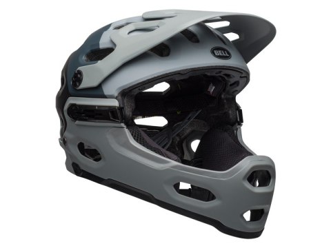 Kask full face BELL SUPER 3R MIPS downdraft matte gray gunmetal roz. L (58-62 cm) (WYPRZEDAŻ -50%)