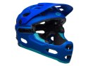 Kask full face BELL SUPER 3R MIPS matte blue bright blue roz. L (58-62 cm) (WYPRZEDAŻ -60%)