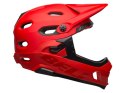 Kask full face BELL SUPER DH SPHERICAL matte gloss crimson black roz. S (52-56 cm) (WYPRZEDAŻ -50%)