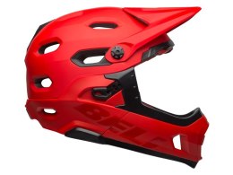 Kask full face BELL SUPER DH SPHERICAL matte gloss crimson black roz. S (52-56 cm) (WYPRZEDAŻ -50%)