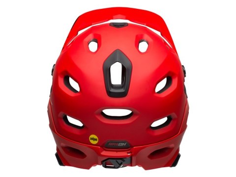 Kask full face BELL SUPER DH SPHERICAL matte gloss crimson black roz. S (52-56 cm) (WYPRZEDAŻ -50%)