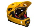 Kask full face BELL SUPER DH SPHERICAL matte gloss yellow black roz. S (52-56 cm) (WYPRZEDAŻ -50%)