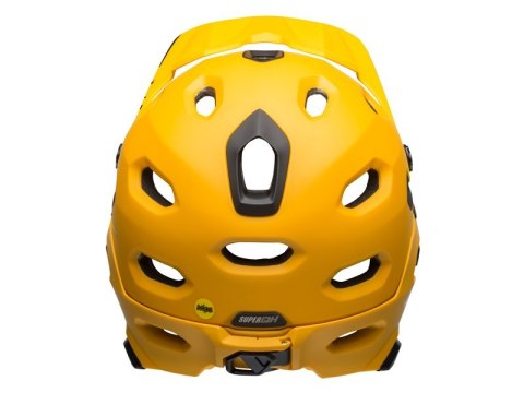 Kask full face BELL SUPER DH SPHERICAL matte gloss yellow black roz. S (52-56 cm) (WYPRZEDAŻ -50%)