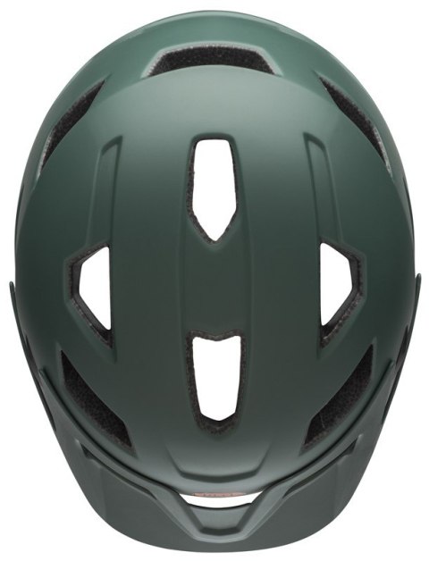 Kask juniorski BELL SIDETRACK MIPS matte dark green orange roz. Uniwersalny (50-57 cm) (NEW 2025)