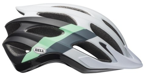 Kask mtb BELL DRIFTER logic matte gloss white black mint roz. S (52-56 cm) (WYPRZEDAŻ -50%)
