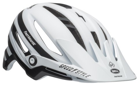 Kask mtb BELL SIXER MIPS fasthouse stripes matte white black roz. L (58-62 cm) (NEW 2025)