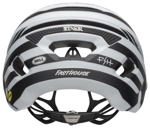 Kask mtb BELL SIXER MIPS fasthouse stripes matte white black roz. M (55-59 cm) (NEW 2025)