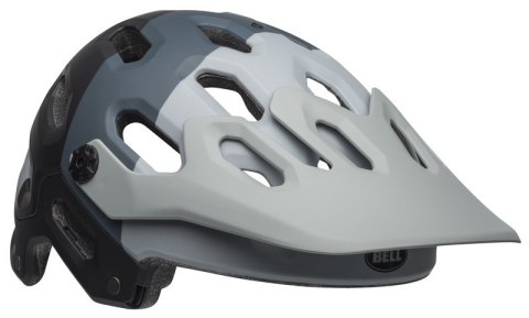 Kask mtb BELL SUPER 3 downdraft matte gray gunmetal roz. M (55-59 cm) (WYPRZEDAŻ -50%)