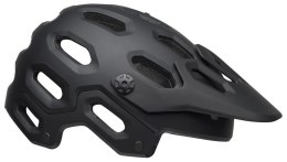 Kask mtb BELL SUPER 3 matte gloss black gray roz. L (58-62 cm) (WYPRZEDAŻ -50%)