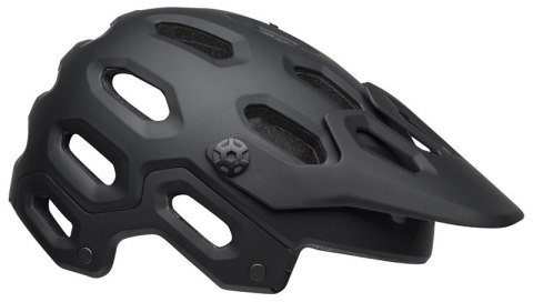 Kask mtb BELL SUPER 3 matte gloss black gray roz. L (58-62 cm) (WYPRZEDAŻ -50%)