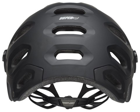 Kask mtb BELL SUPER 3 matte gloss black gray roz. L (58-62 cm) (WYPRZEDAŻ -50%)