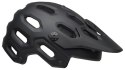Kask mtb BELL SUPER 3 matte gloss black gray roz. M (55-59 cm) (WYPRZEDAŻ -50%)