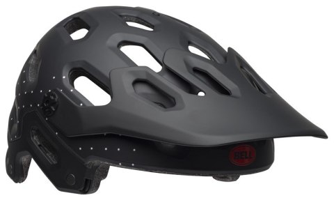 Kask mtb BELL SUPER 3 virago matte black white crimson roz. S (52-56 cm) (WYPRZEDAŻ -50%)