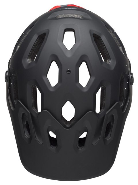 Kask mtb BELL SUPER 3 virago matte black white crimson roz. S (52-56 cm) (WYPRZEDAŻ -50%)