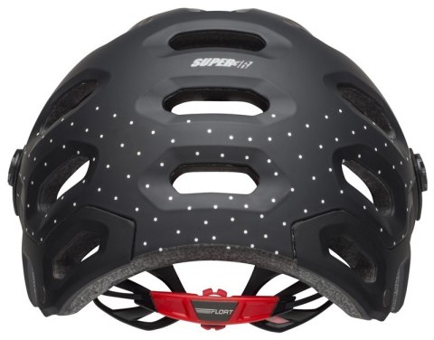 Kask mtb BELL SUPER 3 virago matte black white crimson roz. S (52-56 cm) (WYPRZEDAŻ -50%)