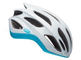Kask szosowy BELL FORMULA virago matte gloss white blue raspberry roz. L (58-62 cm) (WYPRZEDAŻ -60%)