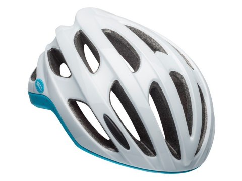 Kask szosowy BELL FORMULA virago matte gloss white blue raspberry roz. L (58-62 cm) (WYPRZEDAŻ -60%)