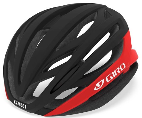 Kask szosowy GIRO SYNTAX matte black bright red roz. L (59-63 cm) (NEW 2025)