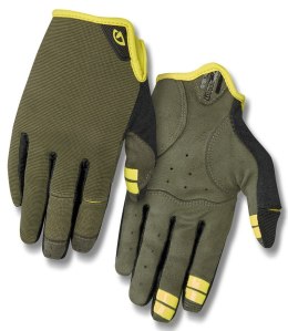 Rękawiczki męskie GIRO DND długi palec olive roz. L (obwód dłoni 229-248 mm / dł. dłoni 189-199 mm) (WYPRZEDAŻ -50%)
