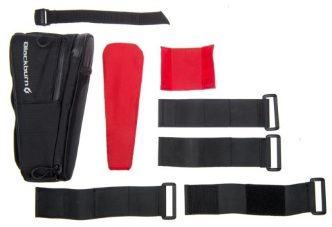 Torba na ramę BLACKBURN OUTPOST TOP TUBE 1L wodoodporna czarna 185g (NEW).