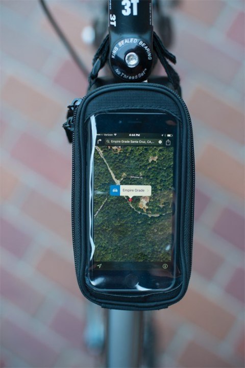 Torba na telefon BLACKBURN LOCAL PLUS TOP TUBE BAG wodoodporna czarna (NEW)