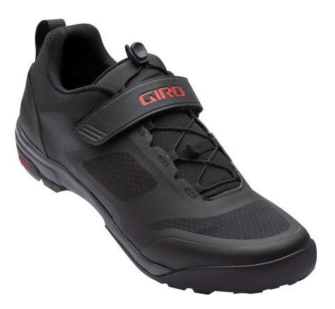 Buty męskie GIRO VENTANA FASTLACE black dark shadow roz.46 (WYPRZEDAŻ -50%)